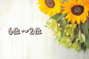 6位～2位