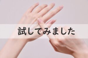 試してみました