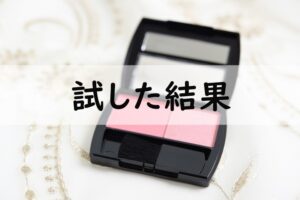 試した結果