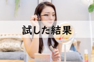 試した結果