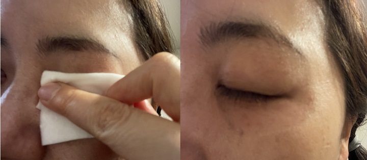 bifestaメイク落ち