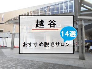越谷駅の風景