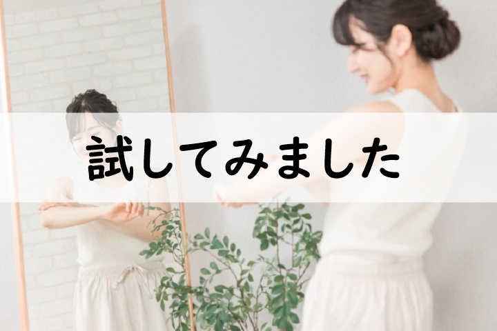試してみました