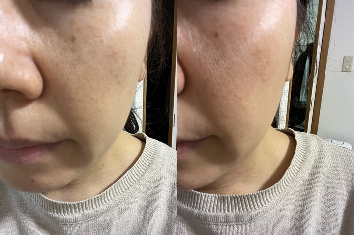 bifestaメイクオフ後の潤い