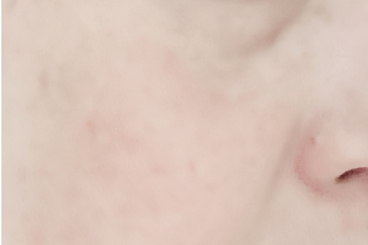 minonメイクオフ後の潤い