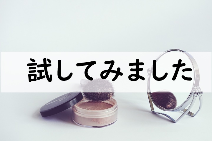 試してみました