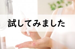 試してみました