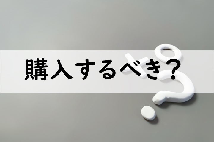 購入するべき