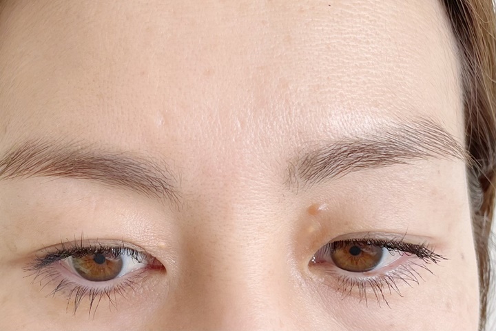 credepeaubeauteまつ毛太さ