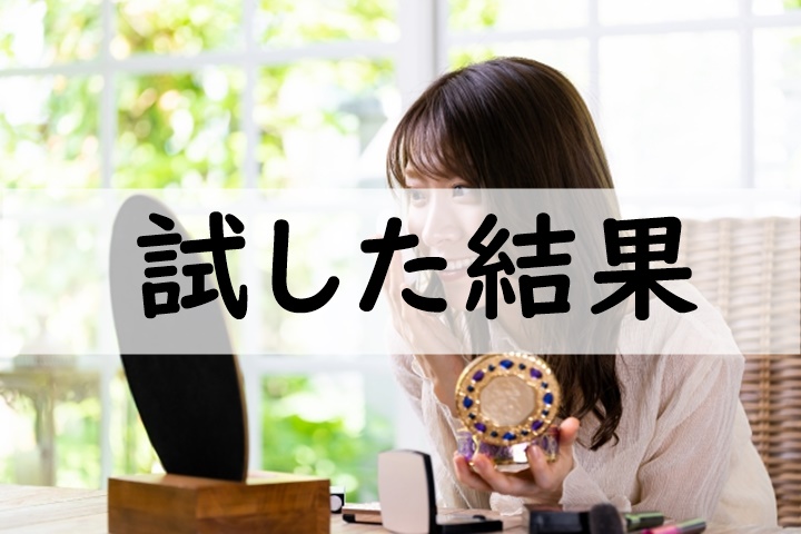 試した結果