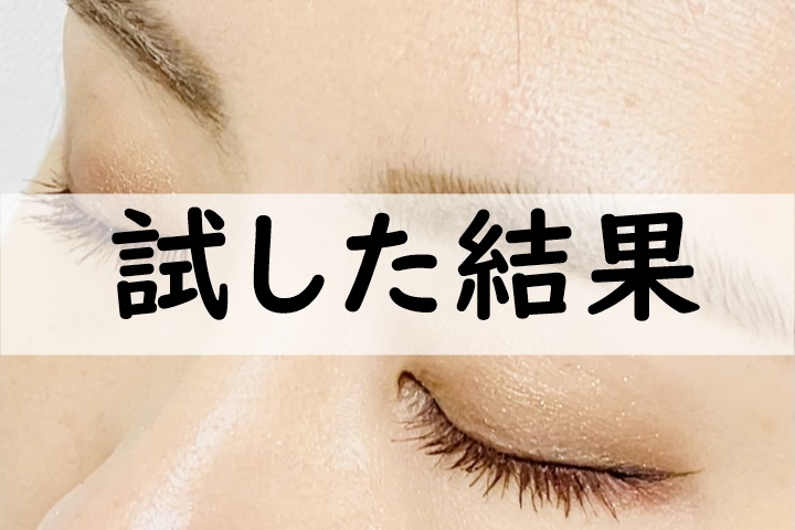 試した結果