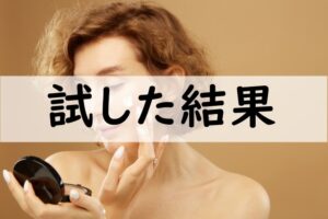 試した結果
