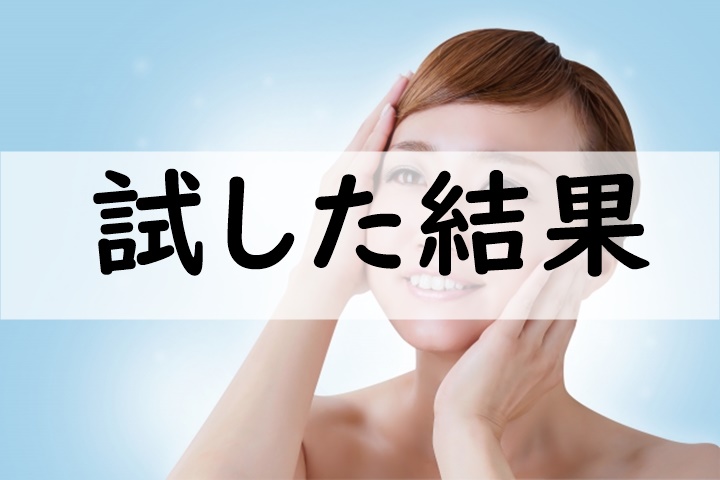 試した結果