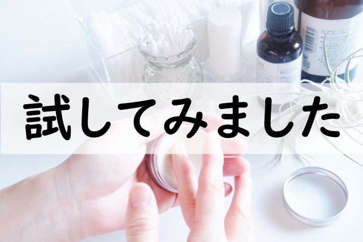 試してみました