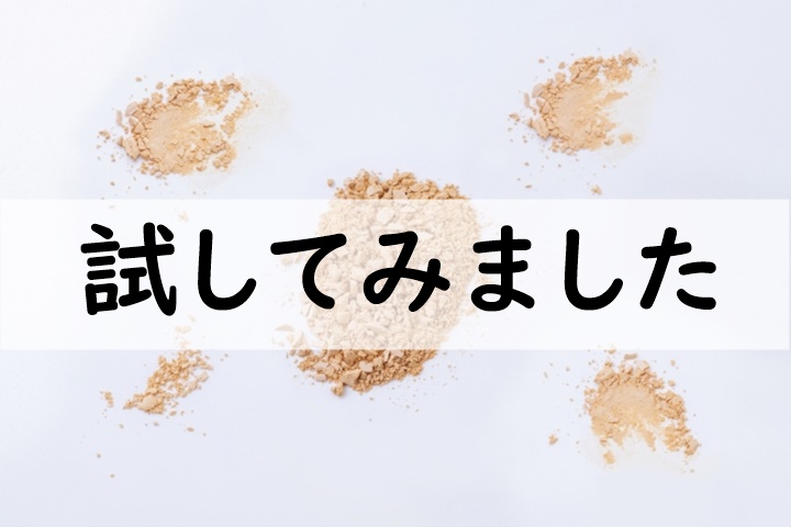 試してみました