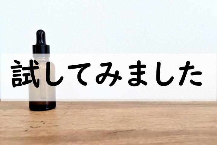 試してみました
