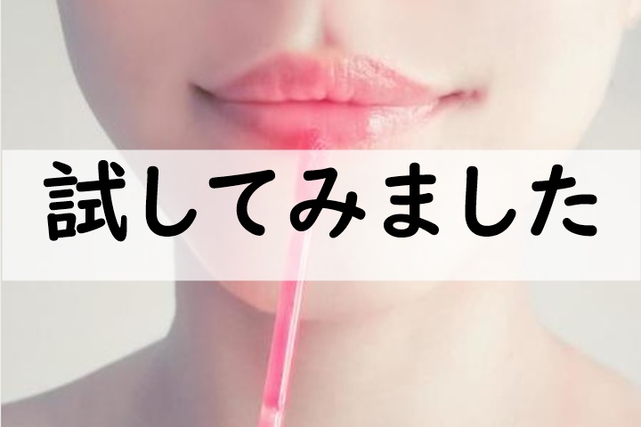 試してみました