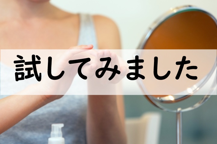 試してみました