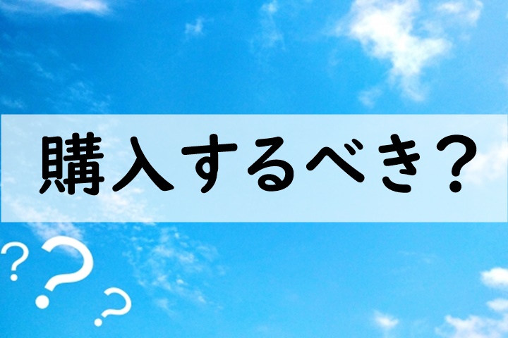 購入するべき