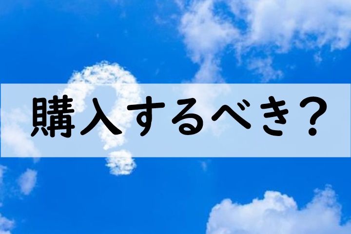購入するべき