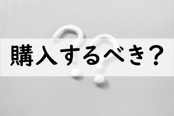 購入するべき