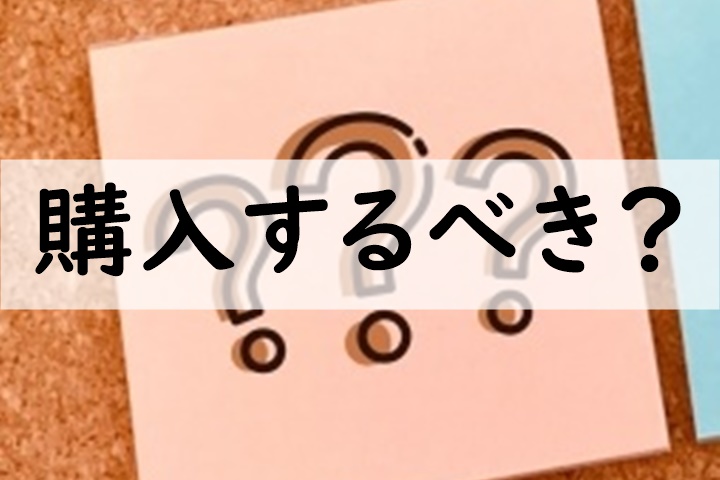 購入するべき