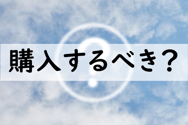 購入するべき