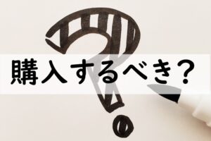 購入するべき