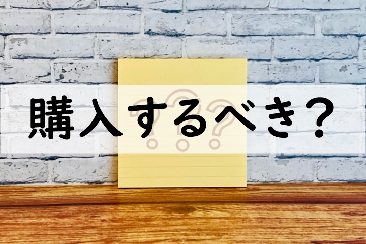 購入するべき