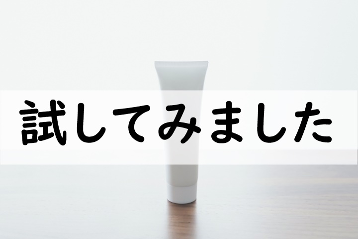 試してみました