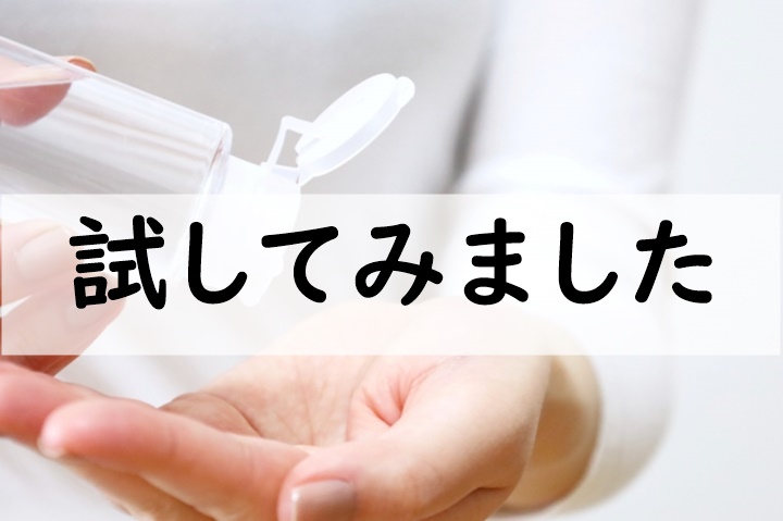 試してみました