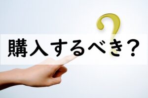 購入するべき