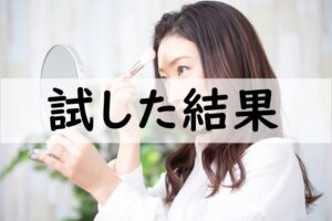 試した結果