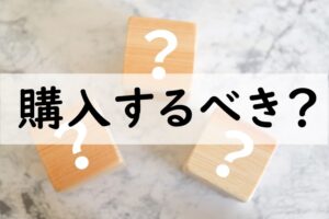 購入するべき
