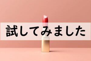 試してみました