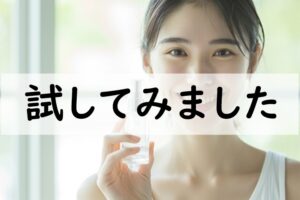 試してみました