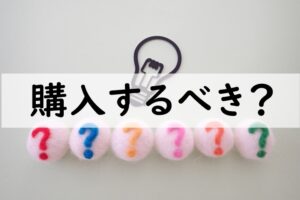 購入するべき