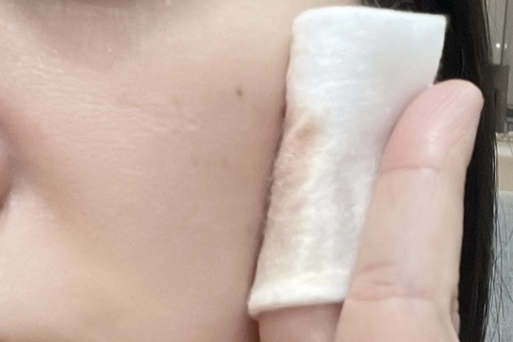 alblancメイク落ち