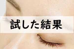 試した結果