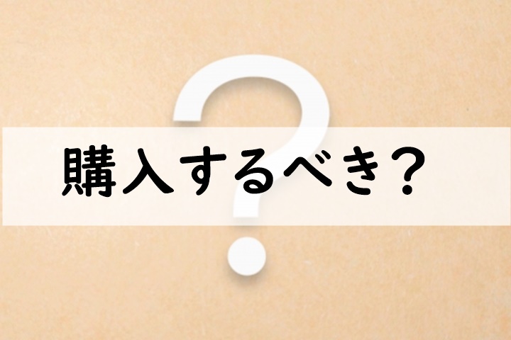 購入するべき