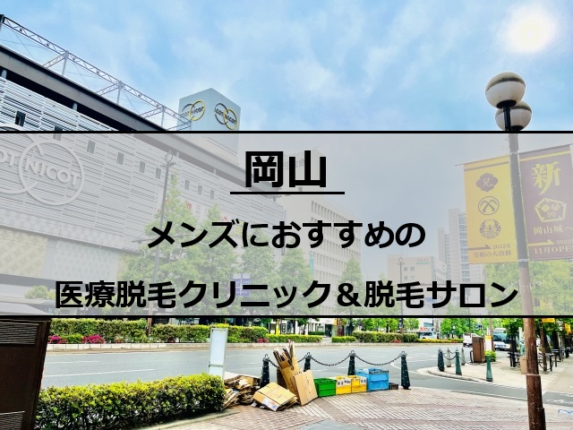 岡山駅前の風景