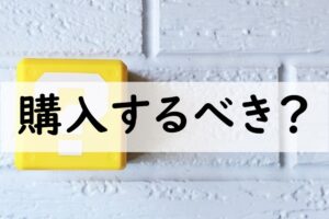 購入するべき