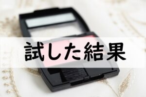 試した結果