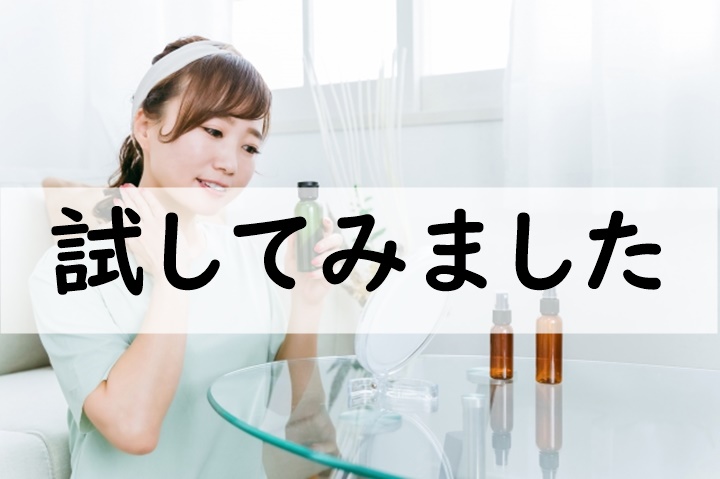 試してみました