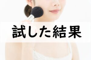 試した結果