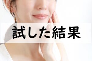 試した結果
