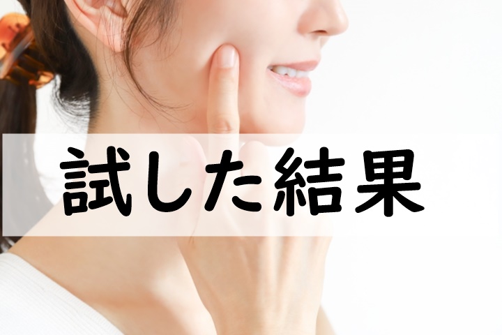 試した結果