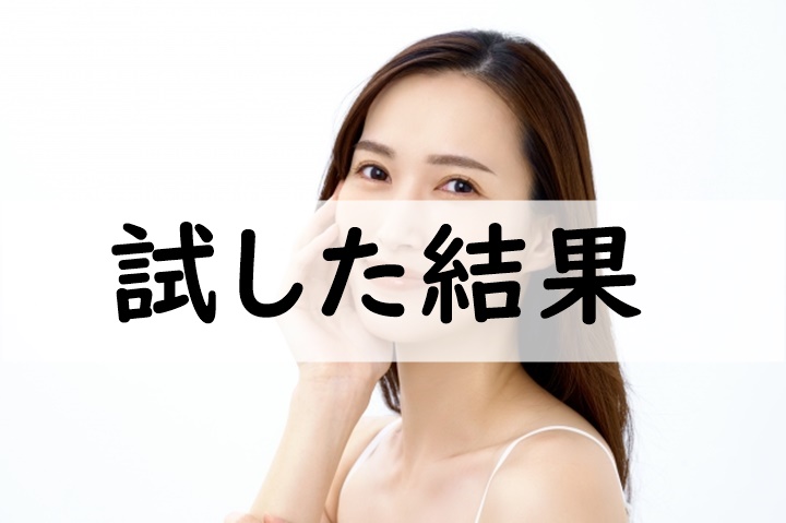 試した結果