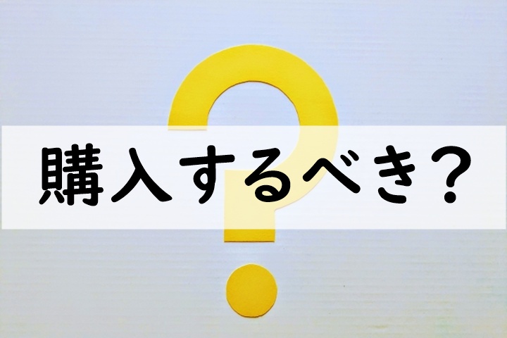 購入するべき