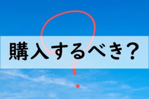 購入するべき
